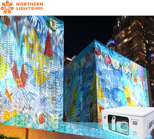 Laatste bedrijf oplossingen over 3D-kaarten tonen waterdichte projector voor gebouwen