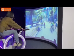 Dynamisch racen interactieve holografische interactieve projectie sport fitnessapparatuur Dynamische fiets