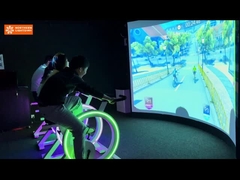 Virtuele fietsen Fitness Spinning Bike Interactief Smart Park Outdoor Groot scherm Sport Fitness Pro