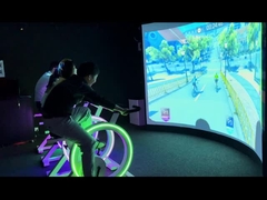 Op maat gemaakte Multi-Player Outdoor Exercise Interact Fiets Interactieve projectie