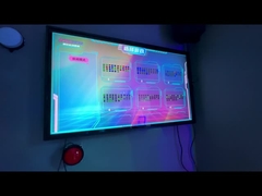 Muur Interactieve Verberg Druk op de knop Tellen getal Led licht Activeren spel Evil Eyes