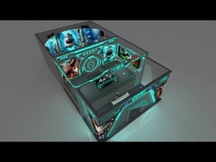 Dynamische virtuele realiteitssimulator Cinema Track Wall Projection