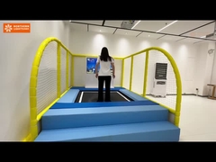 Trampoline geïntegreerde machine
