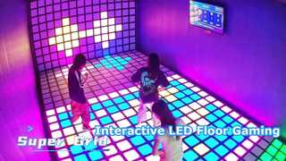 Stage Grid Machine Lichte springvloer LED Interactieve Ground Grid Machine Springbeweging