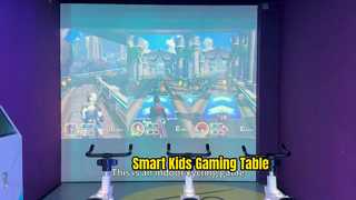 Dit is een indoor cycling-spel dat speciaal is ontworpen voor tieners. Het heeft twee modi: quizracen en