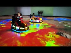 Aanpasbaar Drift Kart-systeem met grondprojectie en 8 spellen voor winkelcentra