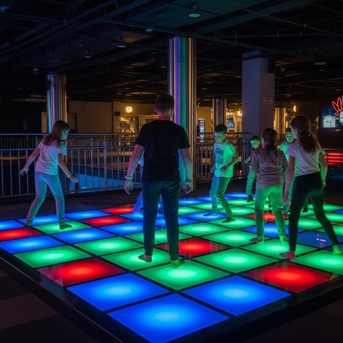 Het laatste nieuws van het bedrijf over Ontdek de Ultieme Interactieve Spelvloer Ervaring