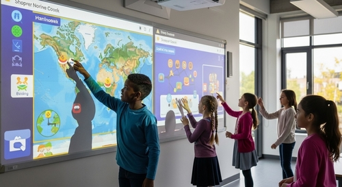 Het laatste nieuws van het bedrijf over Back-to-School Seizoen & EdTech: Het bouwen van de Smart Classroom van het nieuwe semester