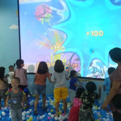 Het laatste nieuws van het bedrijf over Waarom haasten 90% van de indoor speeltuinen om interactieve bal-vermorzende projectoren te installeren?