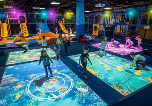 Het laatste nieuws van het bedrijf over How to Create a Membership Retention Loop for Children's Playgrounds Using Immersive Interactive Projections