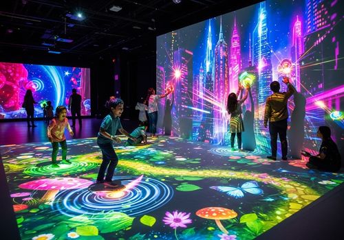 Het laatste nieuws van het bedrijf over Interactieve Projectie: Laat je ruimte niet langer stil vallen!