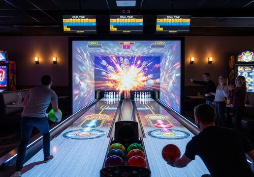 Het laatste nieuws van het bedrijf over What Are Interactive Projection Sports Games? How to Explode Foot Traffic in Malls and Kids’ Play Zones