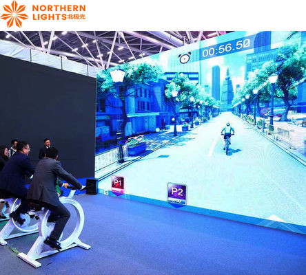 Goede prijs AR Interactieve fiets Spelprojector Oefenfiets Met Interactieve Spelen online