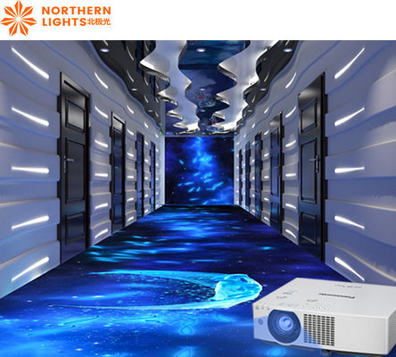 Goede prijs 3200 lumens interactieve 3D vloer-immersive projector voor hoteldecoratie online