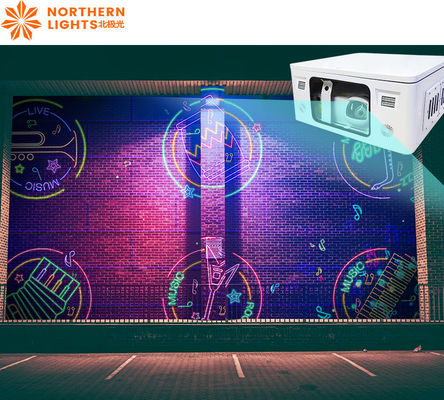 Goede prijs 8500 Lumens Architectonische interactieve muurprojector voor cultureel toerisme online