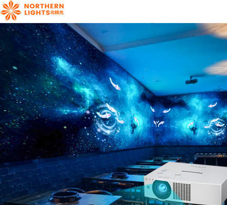 Goede prijs Immersive 360-projectie Interactieve muurprojector 3 kanalen online