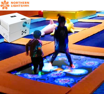 Goede prijs Amusement Interactieve Trampoline Game Floor Interactieve projectie 3500 lumens online