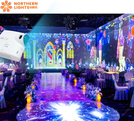 Goede prijs Gepersonaliseerde outdoor bos 3d mapping interactieve projector meeslepende visuele projectie online