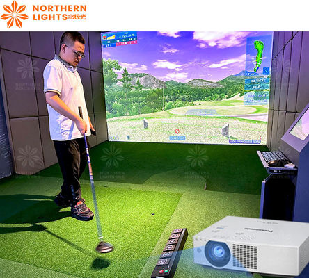 Goede prijs 500 kg maximale capaciteit golf simulator voor indoor driving range Koreaans systeem online
