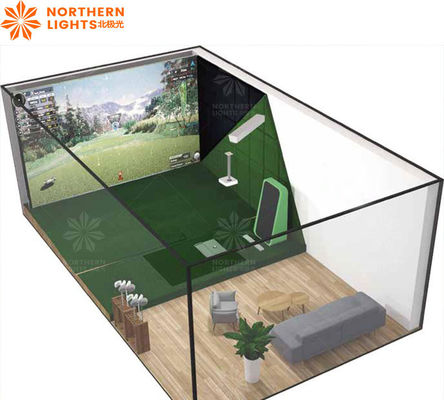 Goede prijs Kleurrijke Park Indoor Game Machine Golf Training Vr Game Machine Golfballen online