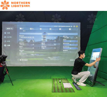 Goede prijs Realistische Sport Ar Golf Simulator Interactieve Golf Projectie Muur Golf Simulator online