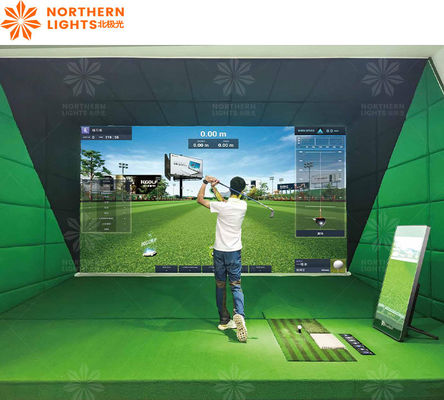 Goede prijs Realistische Sport Ar Golf Simulator Interactieve Golf Projectie Muur Golf Simulator online