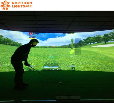 Goede prijs Fabriek Direct Golf Simulator Indoor Family Golf Screen Interactieve projectie online