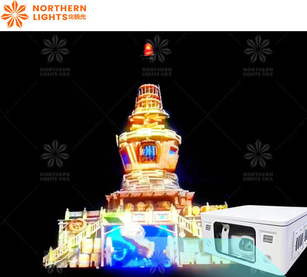Goede prijs 3d Video Dynamische Buitenbouw Constructie Projectie Mapping Projector online