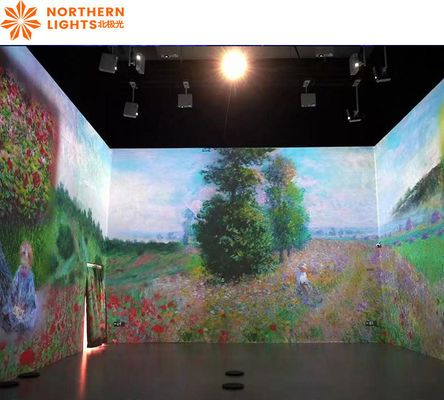 Goede prijs Verjaardagskamerdecoratie Interactieve projector 7d Wandvloer projectie online
