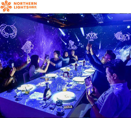 Goede prijs Hoogtechnologische 3D-interactieve holografische muurprojectie software Immersive Room online