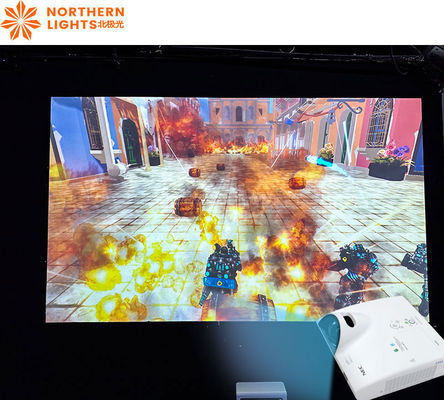 Goede prijs Noorderlicht Aantrekkelijk Sensing Mech Warrior Muurprojectie Interactieve Game Machine online