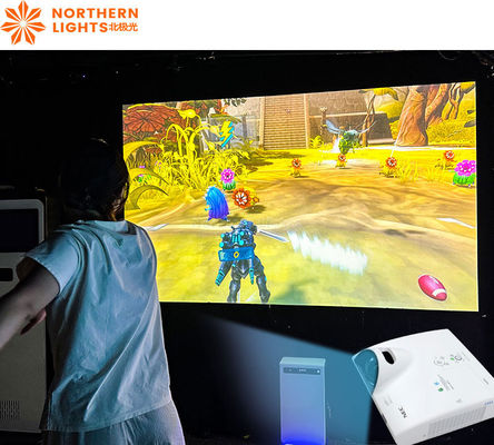 Goede prijs Somatosensorische spelmachine Mech Warrior Bewegingsgevoelige interactieve muurprojectie online