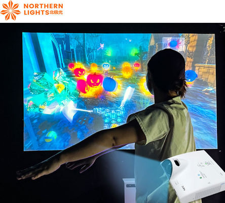 Goede prijs 3D-projectie Interactieve projectiemachine Warrior Kinderenentertainment online