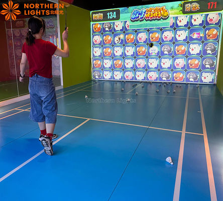 Goede prijs Grote digitale sportzaal Badminton Baseball Projectie Simulator Decompressie online