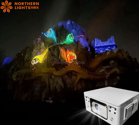 Goede prijs Drone Mapping 3D Gevel Projector Hall Architectuur Projectieve textuur Animatie Gekrompen online