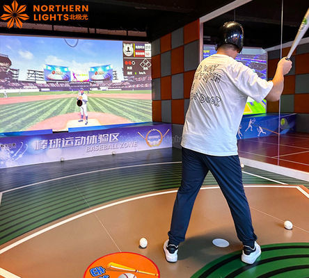 Goede prijs Meeslepende interactieve sport AR Indoor Amusement Game Machine Ar honkbalsimulator online