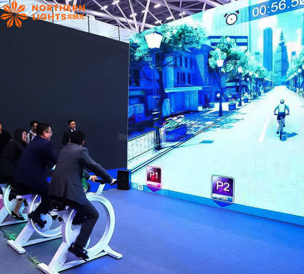Goede prijs Virtueel Fietsen Fitness Spinning Bike Interactief Smart Park Sport Fitness Projectie online