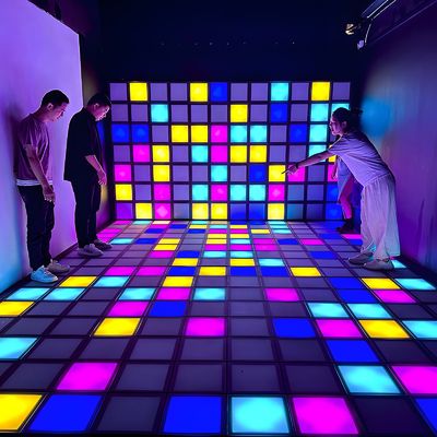 Goede prijs Interactieve activeringsspel Led Dance Floor 30x30cm Led Dance Floor Light Tiles online
