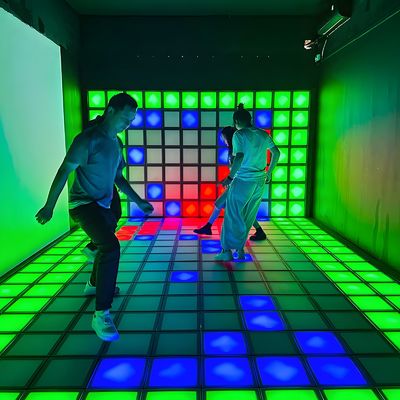 Goede prijs LED Interactieve vloertegels Springgrid voor pretpark online