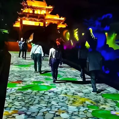 Goede prijs Buiten infrarood bewegingssensor interactieve projectie meeslepende vloer interactief spel online