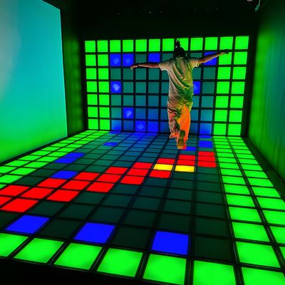 Goede prijs Actieve dansvloer Interactieve 30x30cm Actieve games Scherm systeem Ruimte Led vloertegels online