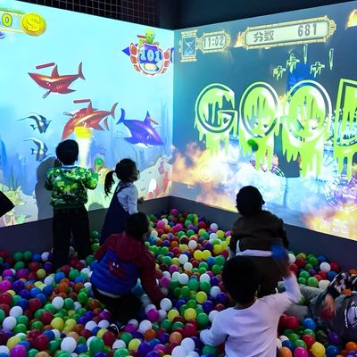 Goede prijs Vermaakpark Projectie Muurspel Systeem Interactief Smash Wall Ball Kinderspel online