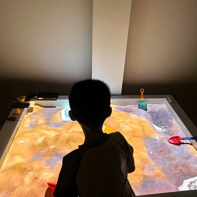 Goede prijs Interactieve Sandbox Projector Ar Games Smart Interactieve Sand Table Projectie online