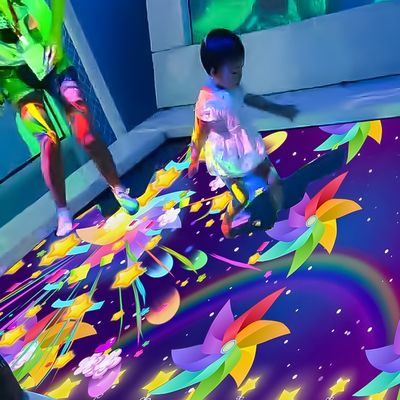 Goede prijs Trampoline Interactieve Projectie Spel 3500 Lumens Interactieve vloer Spelen Projector online