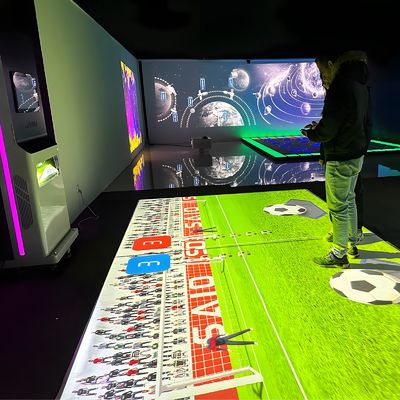 Goede prijs Mobiele interactieve vloerprojectie 5000 lumens vloerprojectie online
