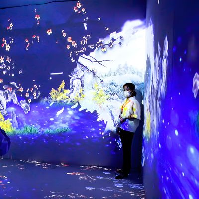 Goede prijs Interactief hologram-projector in de bankethal online