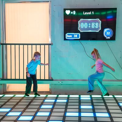 Goede prijs Jumping Grid Multi-Players Game Led Dance Floor Tile Voor Vermaakpark online