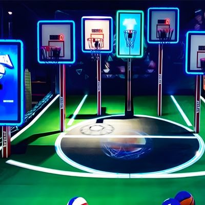 Goede prijs Basketball Shooting Simulator Arcade Machine Nieuwe munt bediende Ball Shooting Game online