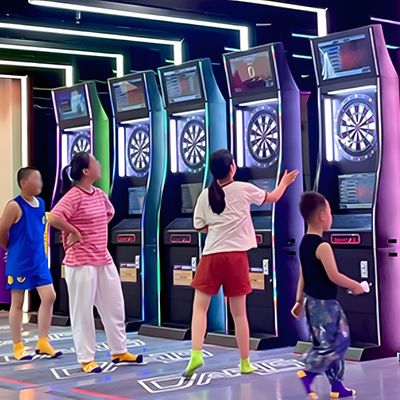 Goede prijs Met munten bediende binnencommerciële arcade machine zachte punt darts machine online