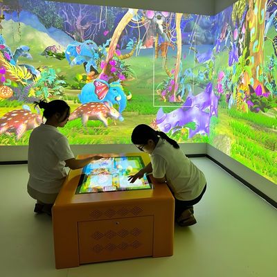 Goede prijs Onderwijs Interactief Touch Screen Tafel Interactief Wandprojectie Spel online